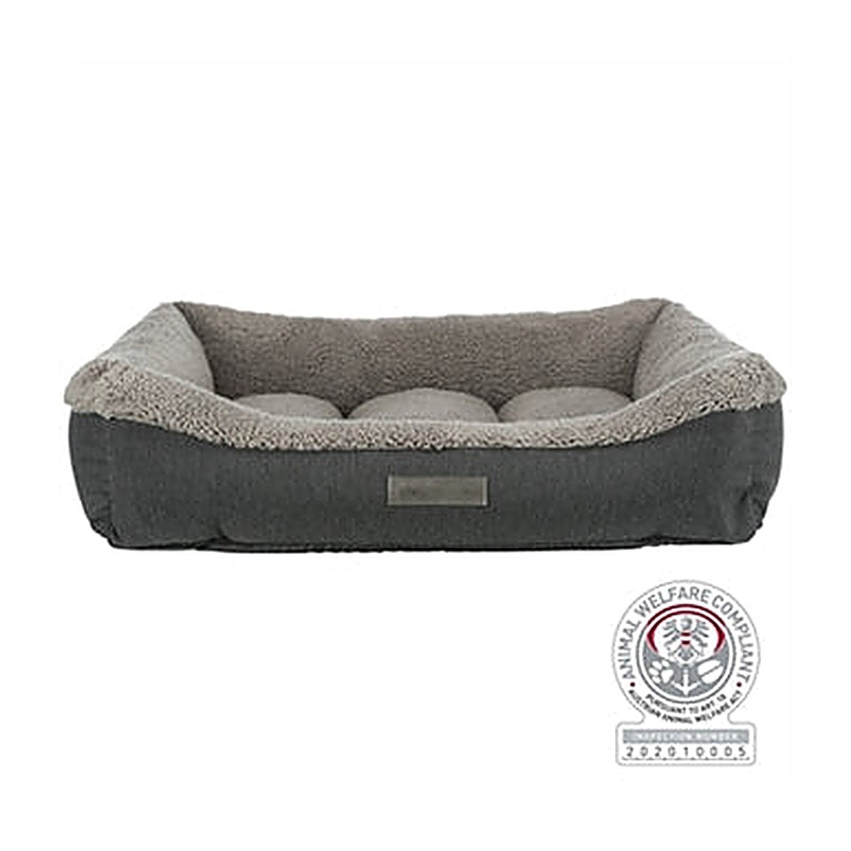 Trixie Vital Mand Bendson Grijs 90x60 cm