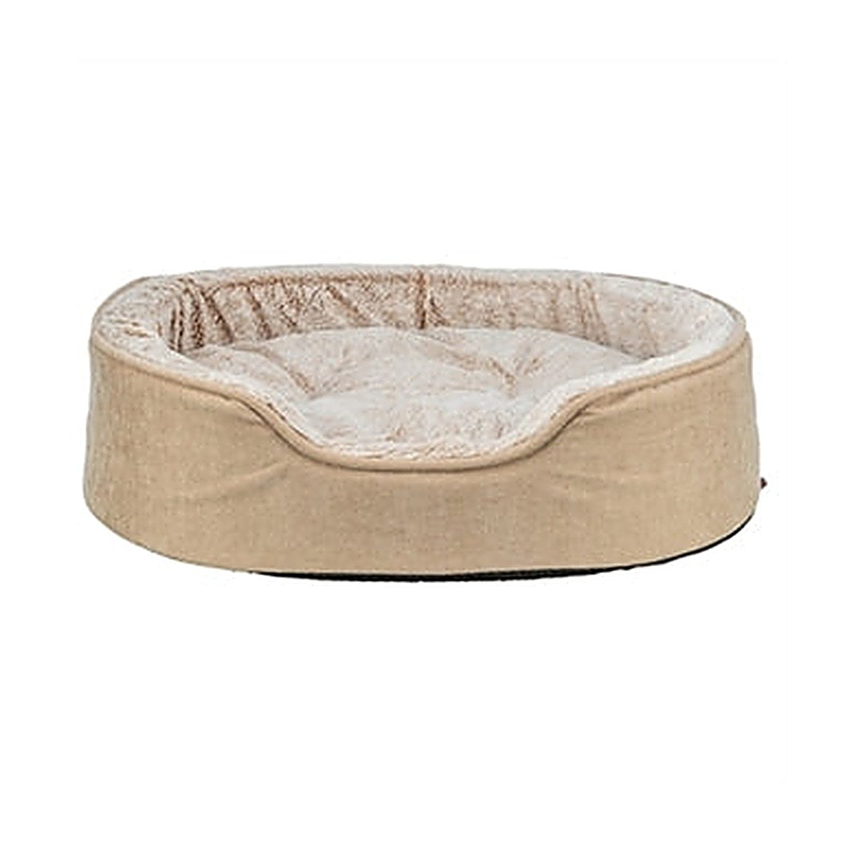 Trixie Vital Mand Lino Oval Be/cr 110x92 cm