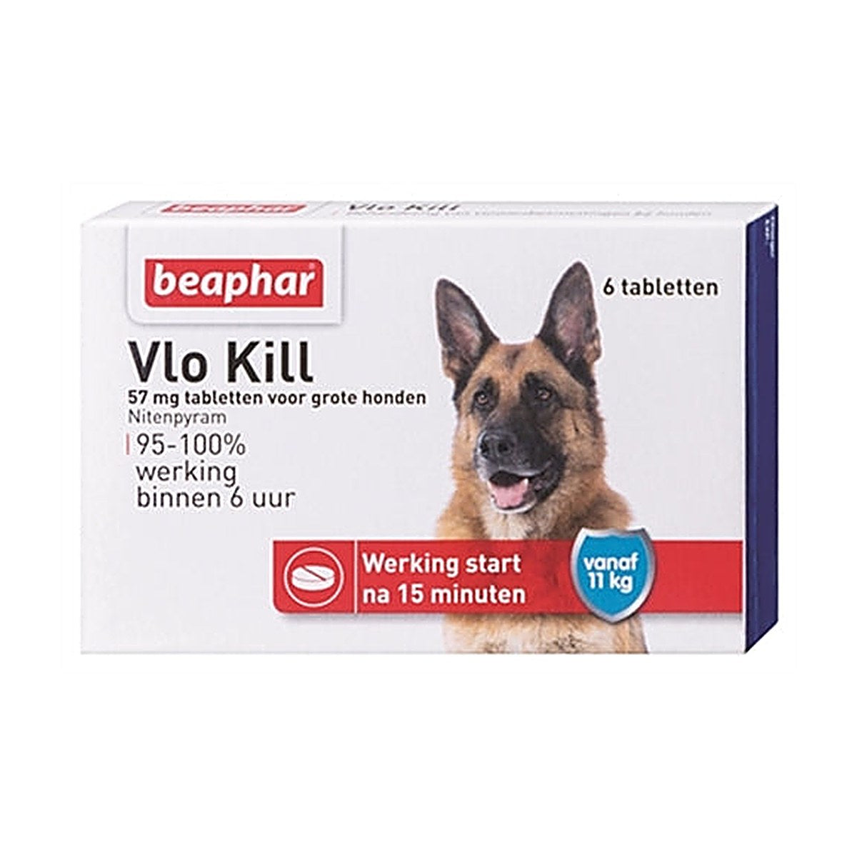 Beaphar - Vlo Kill+ Vanaf 11 kg 6TABL