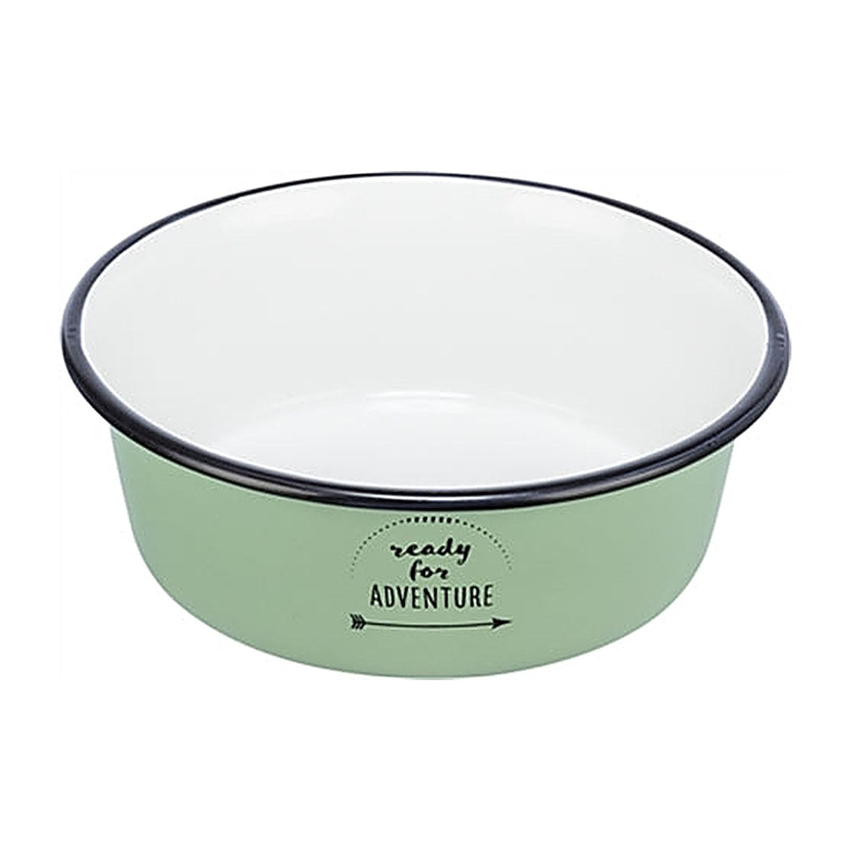 Trixie Voerb Email/rvs Groen 12 cm 300 ml 4S
