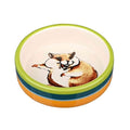 Trixie Voerb Hamster Keram 8 cm 80 ml 4 stuks
