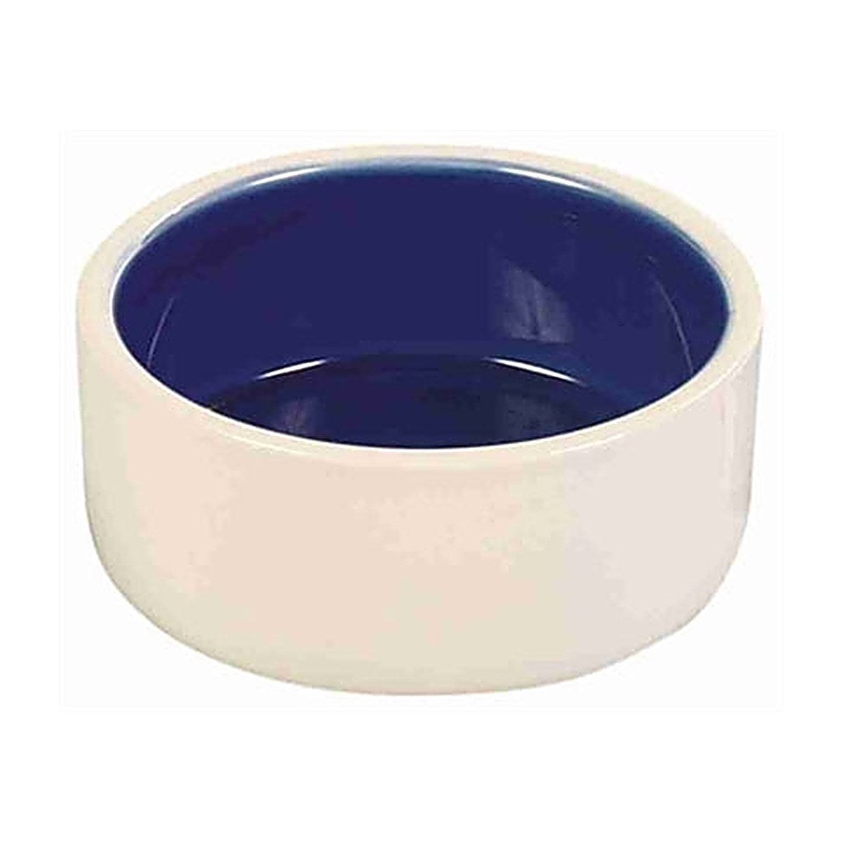 Trixie Voerb Keram Cr/bl 12 cm 350 ml 4 stuks