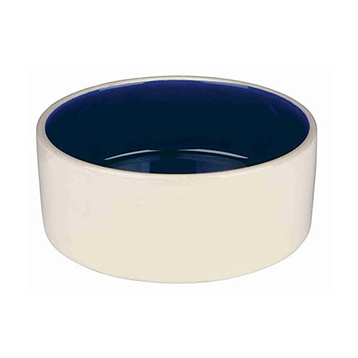 Trixie Voerb Keram Cr/bl 18 cm 1 liter 4 stuks