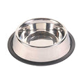 Trixie Voerb Rvs/rub 19 cm 450 ml 4 stuks