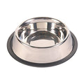 Trixie Voerb Rvs/rub 23 cm 900 ml 4 stuks