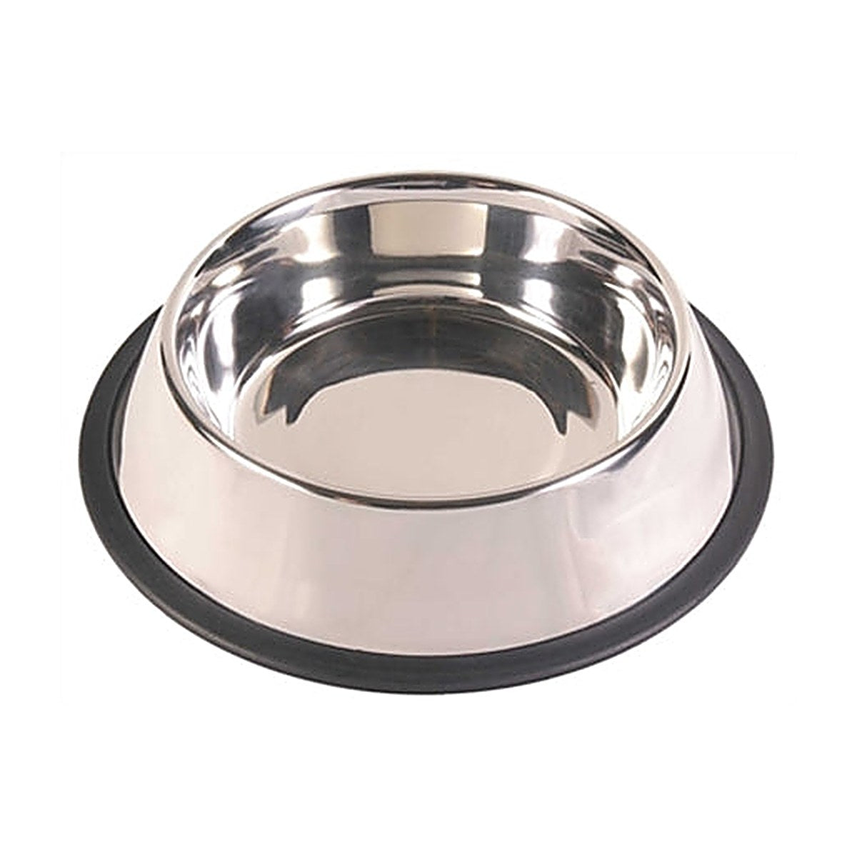 Trixie Voerb Rvs/rub 30 cm 1,75 liter 4 stuks