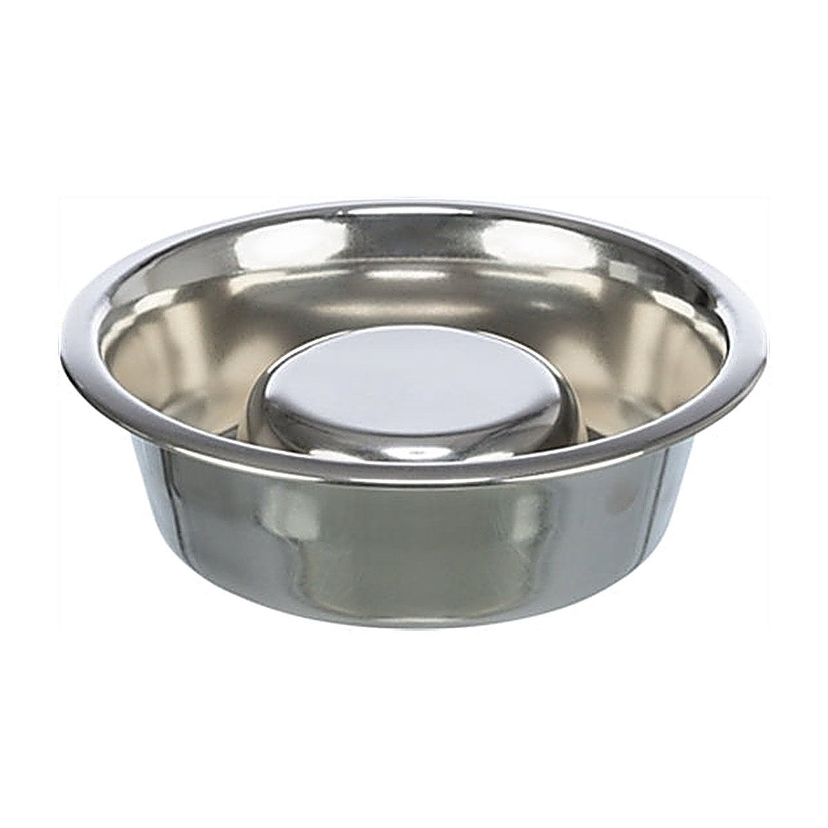 Trixie Voerb Slow Feeding Rvs 0,6L 17 cm