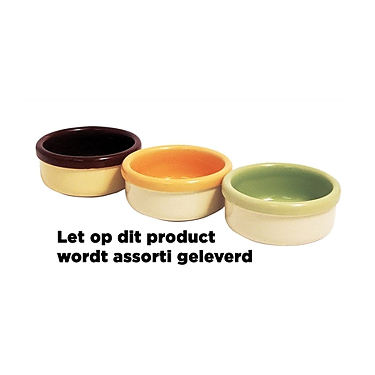 Rosewood Voerbak Hamster Two-tone Ass 9 cm