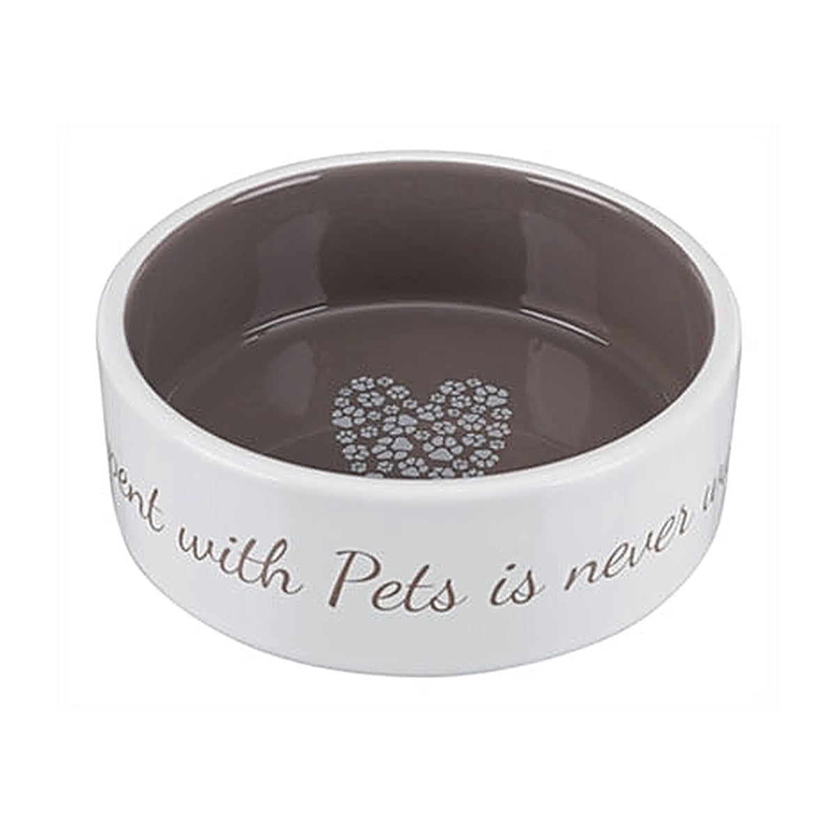 Trixie Voerbak Pets Home Taupe 12 cm 2 stuks