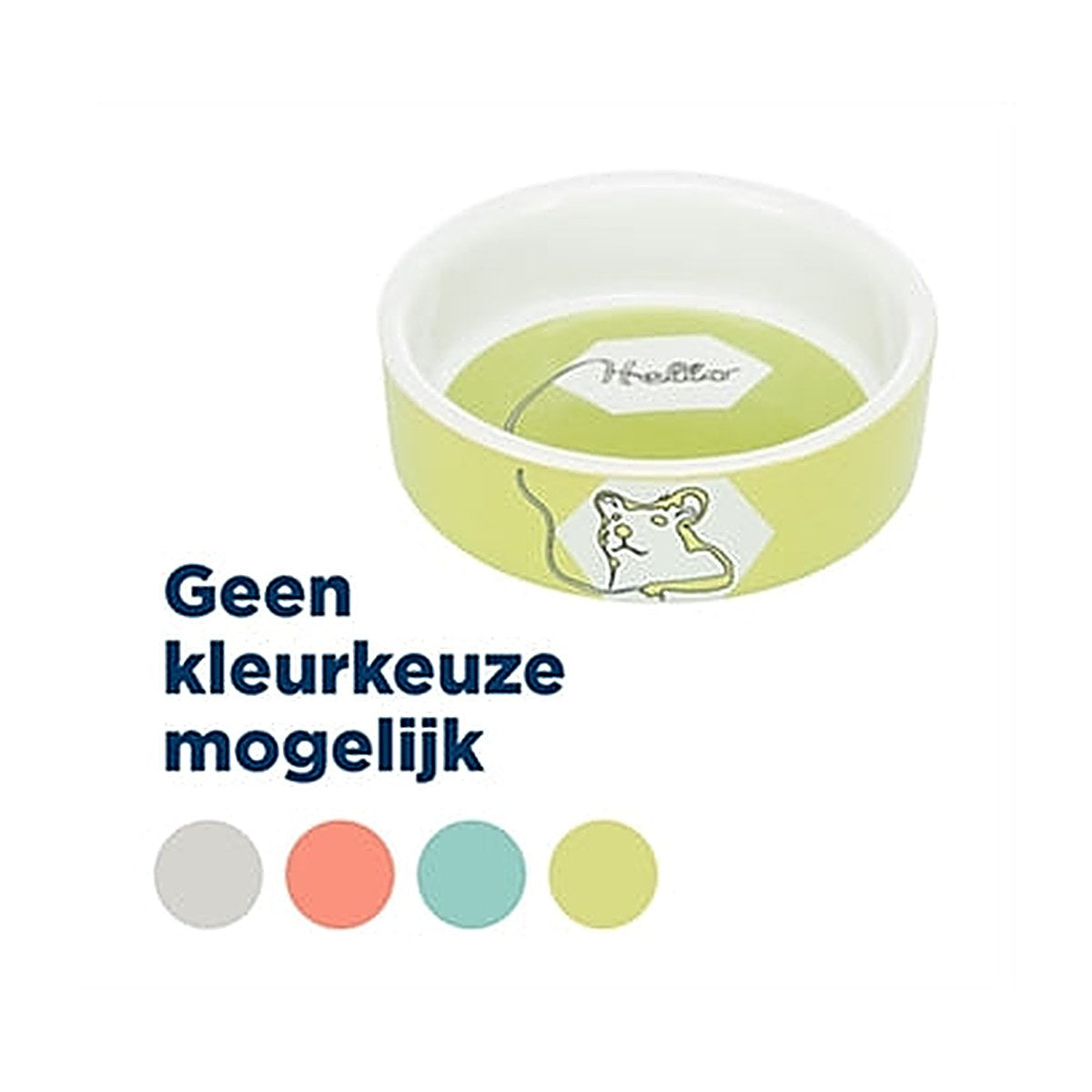 Trixie Voerbak Strip Hamster Ass 8 cm 4 stuks