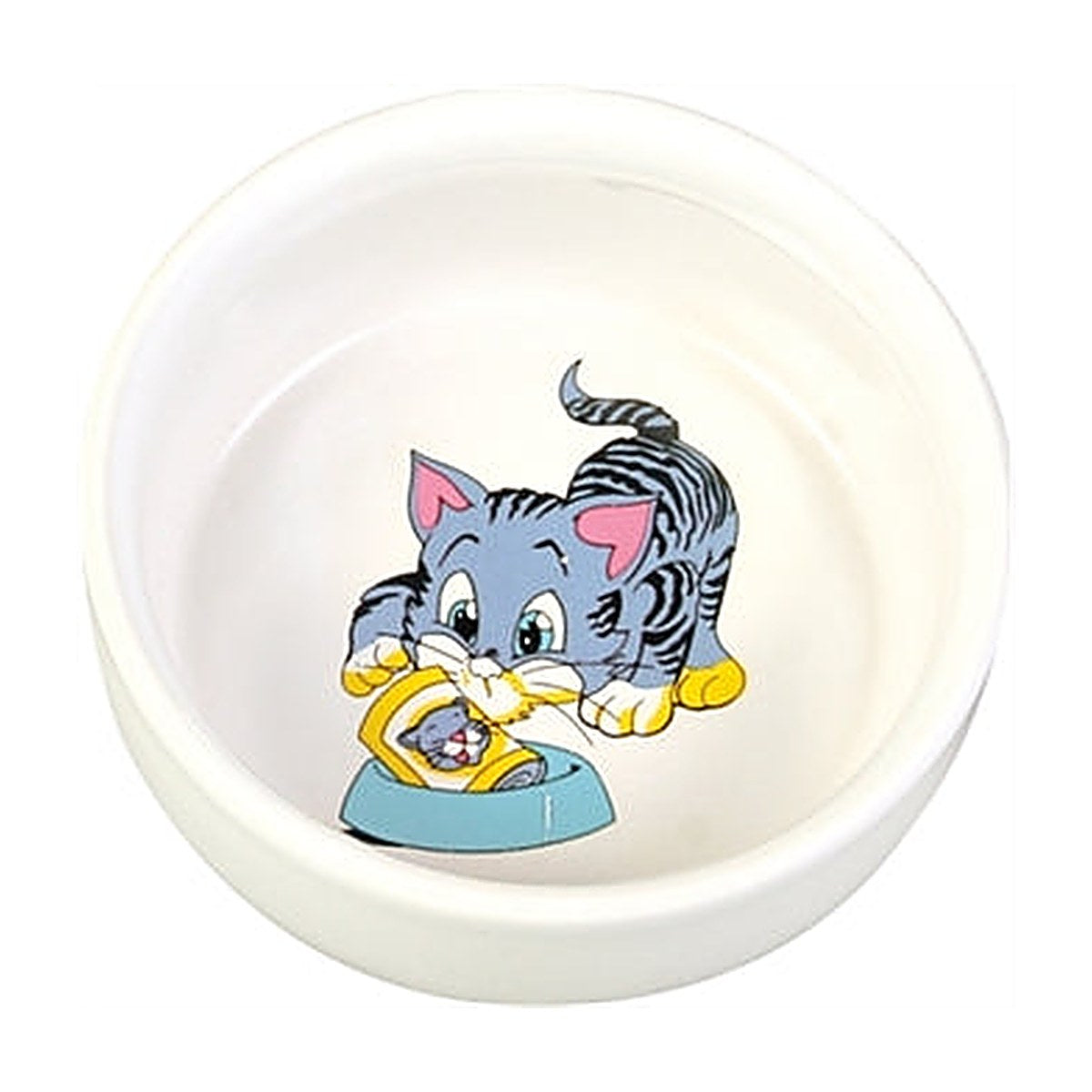 Trixie Voerbak Strip Wit 11 cm 300 cm 4 stuks