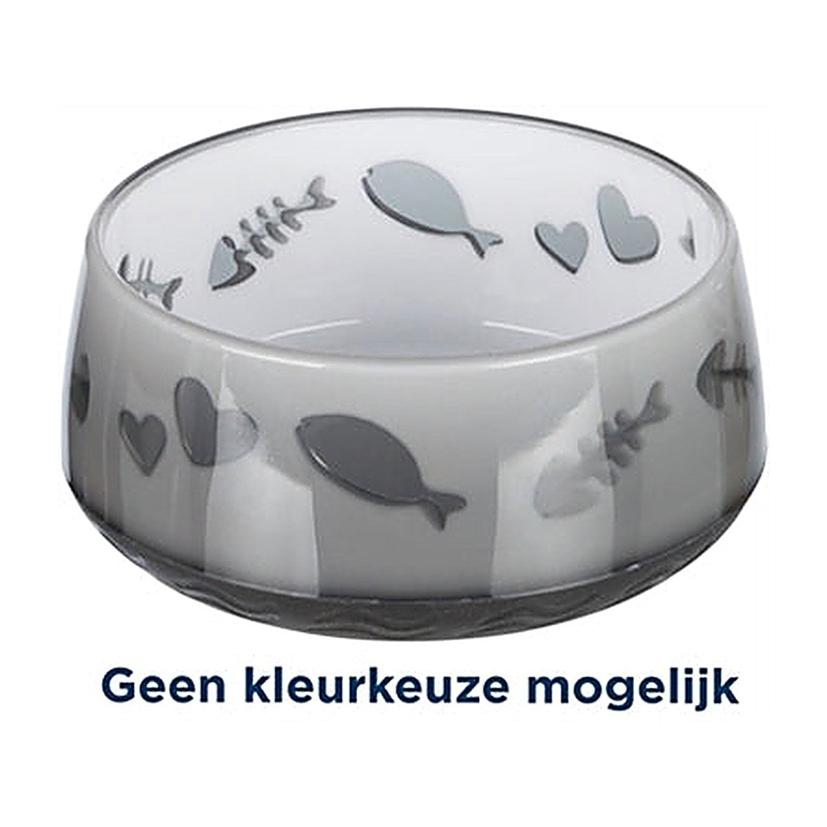 Trixie Voerbak Vis/hart 12 cm 300 ml 4 stuks