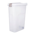 Trixie Voerton Transparant Wit/Wit 40 liter