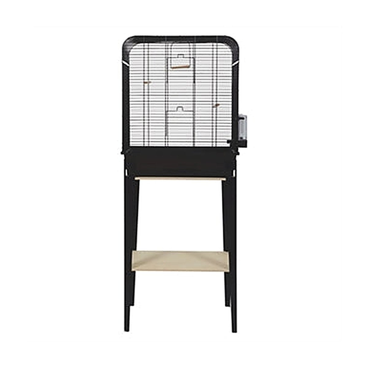 Zolux Vogelk Chic Loft+stand Zwart 134 cm