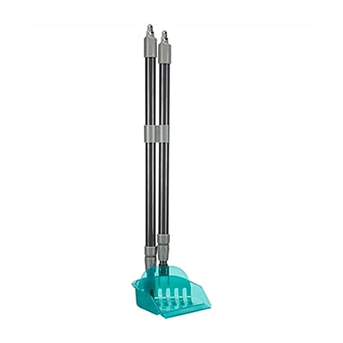 Trixie Vuilblik En Hark Grijs/Blauw 57-102 cm