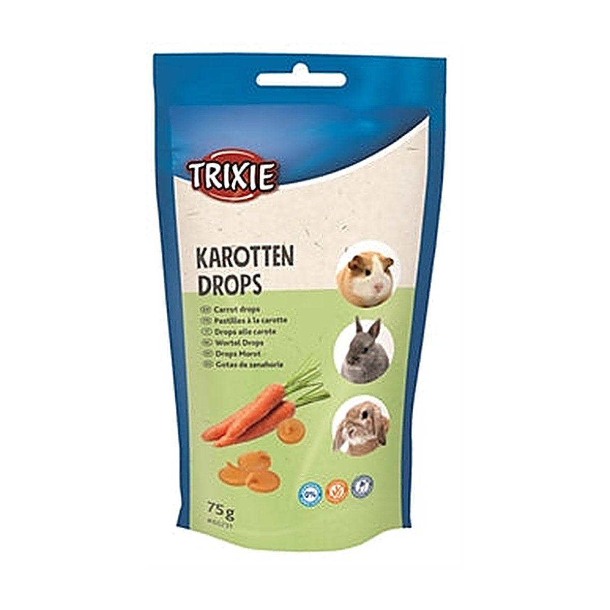 Trixie Wortel Drops 75 gram