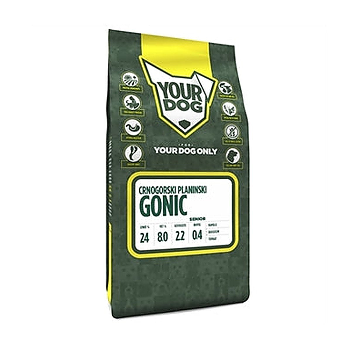Yourdog Yd Crnog. Planinski Gonic Sen 3 kg