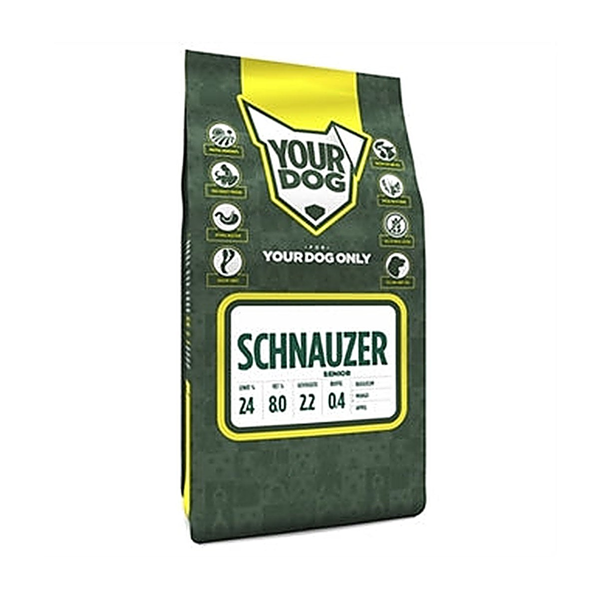 Yourdog Yd Schnauzer Sen 3 kg
