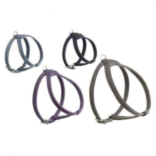 Karlie Buffalo Denim Harnas - Lavendel - 10 mm / 25-32 cm