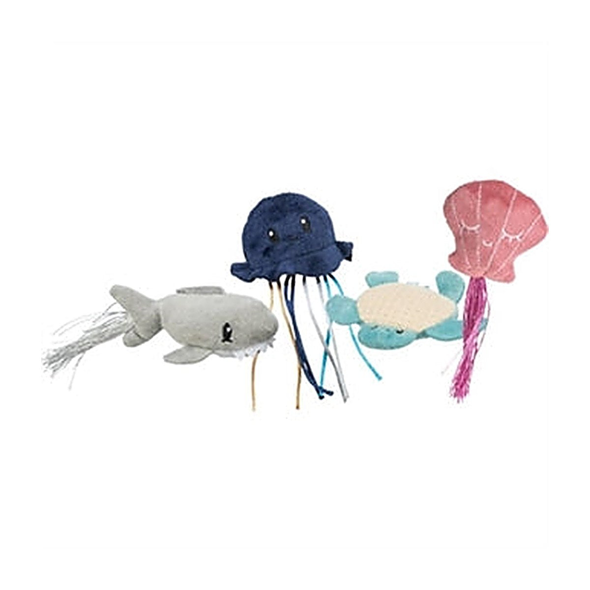 Trixie Zeedier Pluche Catnip Ass 5-8 cm