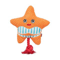 Trixie Zeester Met Flostouw Oranje 22 cm